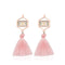 Monterey | 18 Karat Roségold | Boho Fransenohrringe